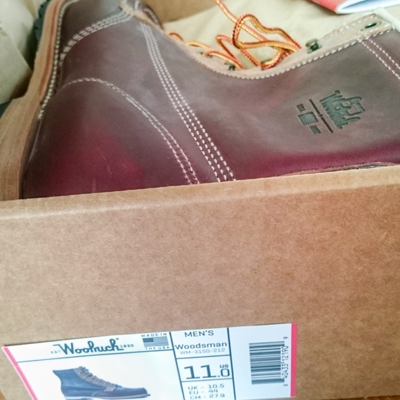 🌟HP🌟🇺🇸 NWT Woolrich Woodsman Boots Made In USA - Picture 5 of 5